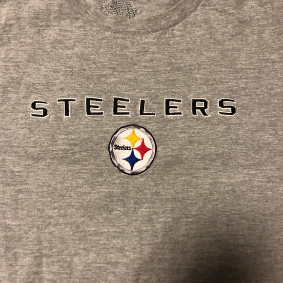 Vintage gray Steelers t-shirt - Picture 4 of 6